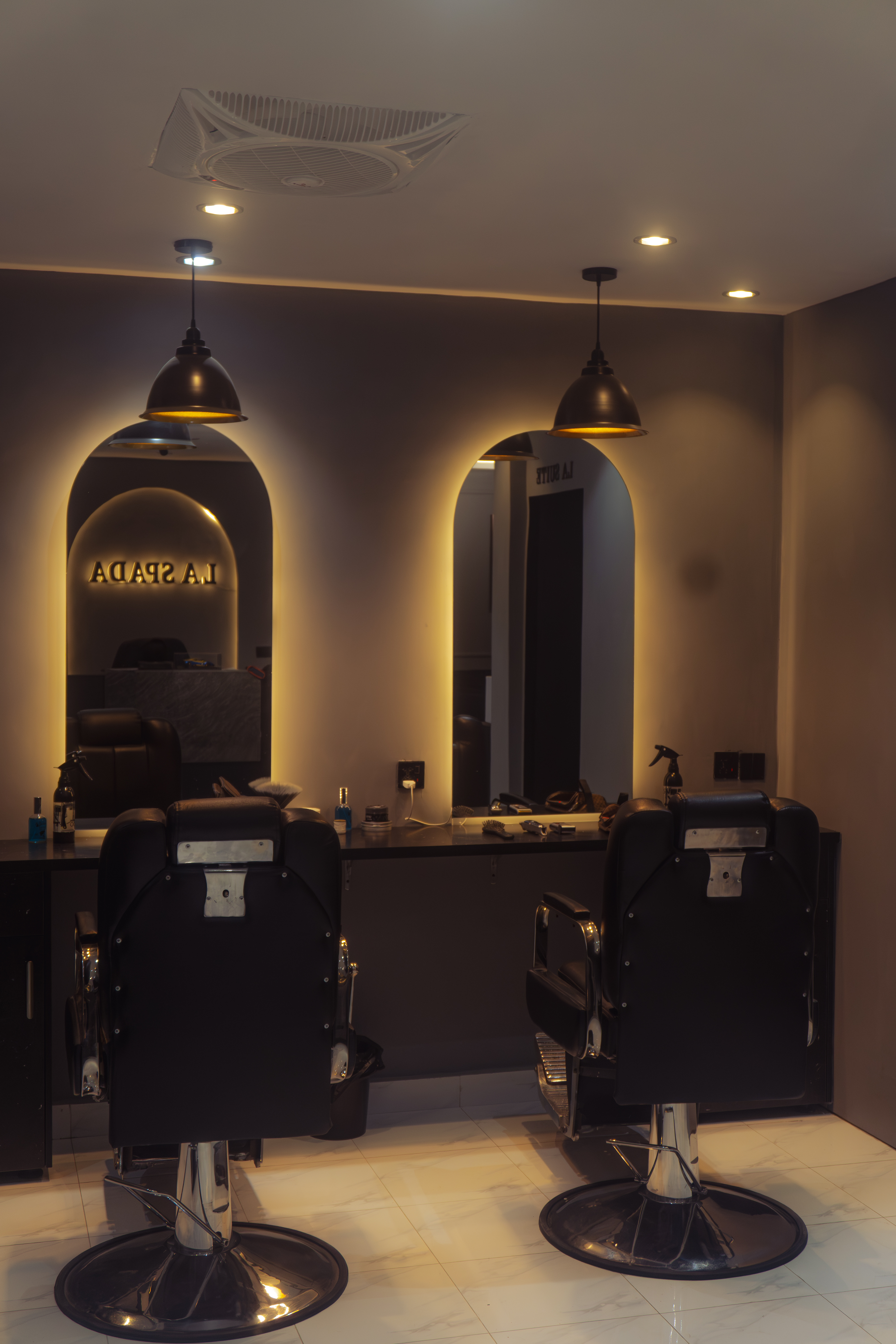 Professional haircut